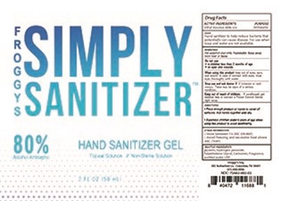 Simply Sanitizer Gel Ii (Simply Gel Rtu 02)